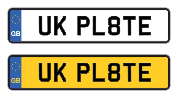 UK number plate format