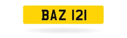 Irish number plate